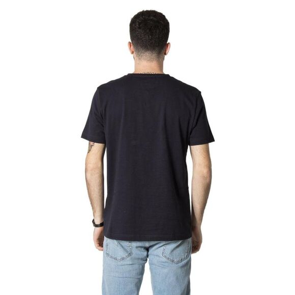 Tommy Hilfiger Jeans Crew Neck Tee Classic Fit Men Blue Shirts - Picture 2 of 2